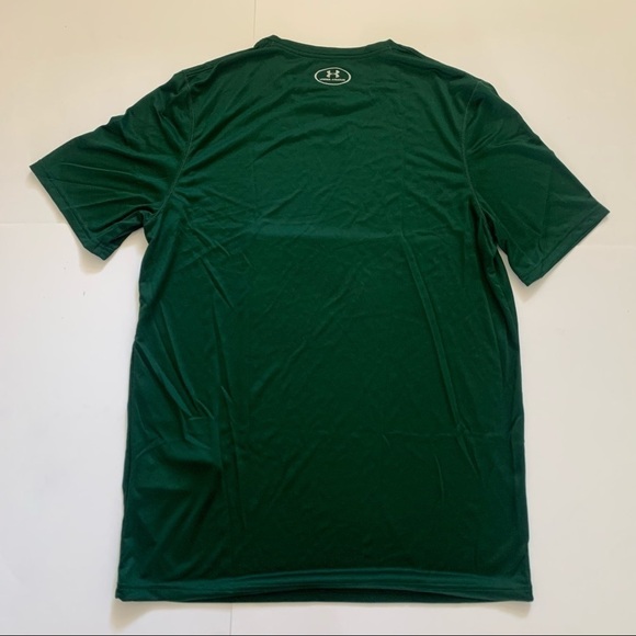 Under Armour New with Tags Loose Mens Army Military Green T Shirt Size Small - Picture 5 of 11